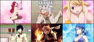 Oh and they have fan service... loads and loads of fan service